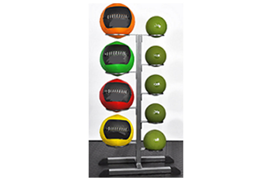 Warrior Medicine Ball Combo Rack (9 Balls)