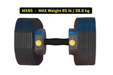 Load image into Gallery viewer, MX Select MX85 Adjustable Dumbbells (12.5lbs to 85lbs)
