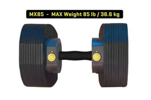 MX Select MX85 Adjustable Dumbbells (12.5lbs to 85lbs)