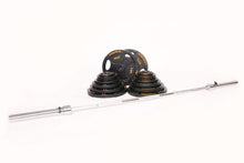 Load image into Gallery viewer, Powertec Olympic Bar, Plates and Collars (390lbs Heavy Set)
