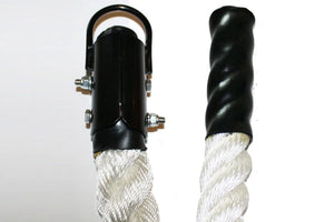 Warrior Poly Plus Rope w-Metal Clamp and Poly Ends 1-1/2" in diameter