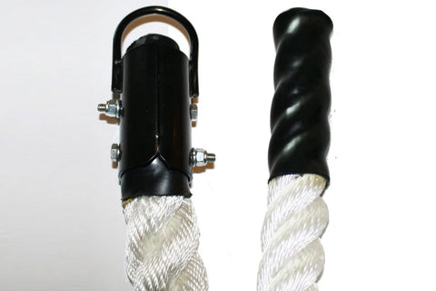 Warrior Poly Plus Rope w-Metal Clamp and Poly Ends 2" Diameter