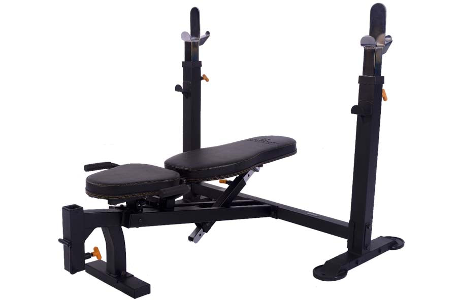 Powertec store weights bench