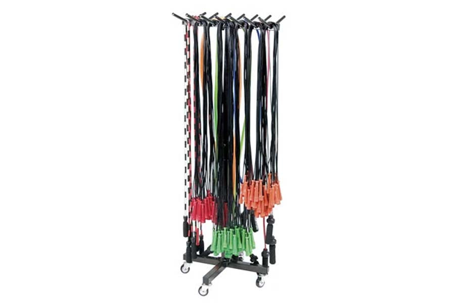 Warrior Premium Standing Rack for Tubing or Jump Ropes – 360 Fitness ...