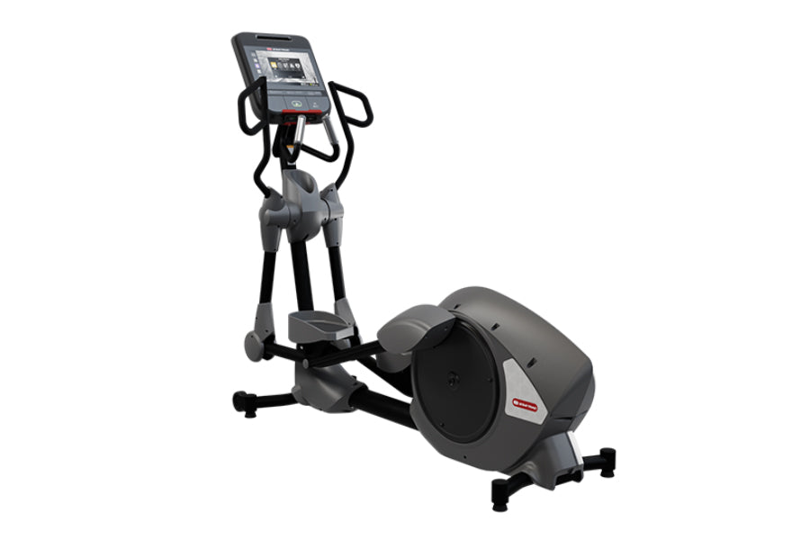 Rear drive elliptical outlet