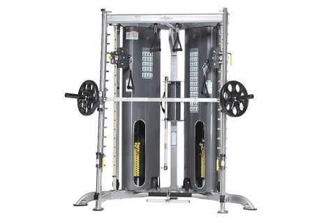 TuffStuff Evolution Corner Multi-Functional Trainer Home Gym System (CXT-200) w/ Smith Press Attachment (CXT-225)