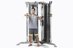 TuffStuff Evolution Corner Multi-Functional Trainer Home Gym System (CXT-200) w/ Smith Press Attachment (CXT-225)