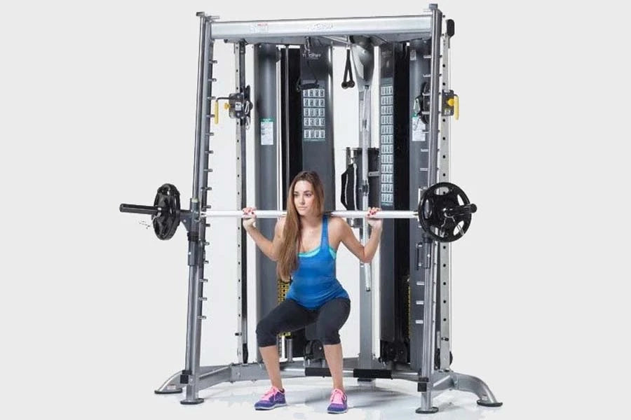 Tuff Eevolution Picture TuffStuff Evolution Corner Multi-Functional Trainer Home Gym System (C ...