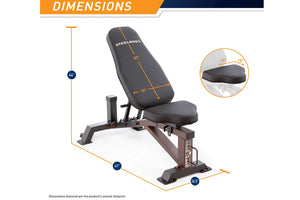 Marcy Utility Bench - SteelBody (STB-10105)