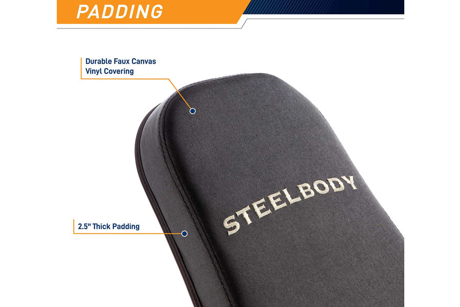 Marcy Utility Bench - SteelBody (STB-10105) (🏃IN-STORE SPECIAL)