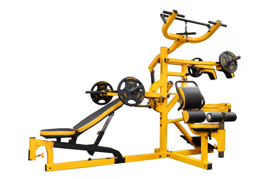 Powertec Workbench Multisystem Home Gym (Yellow) (🍂 FALL CLEARANCE SALE)