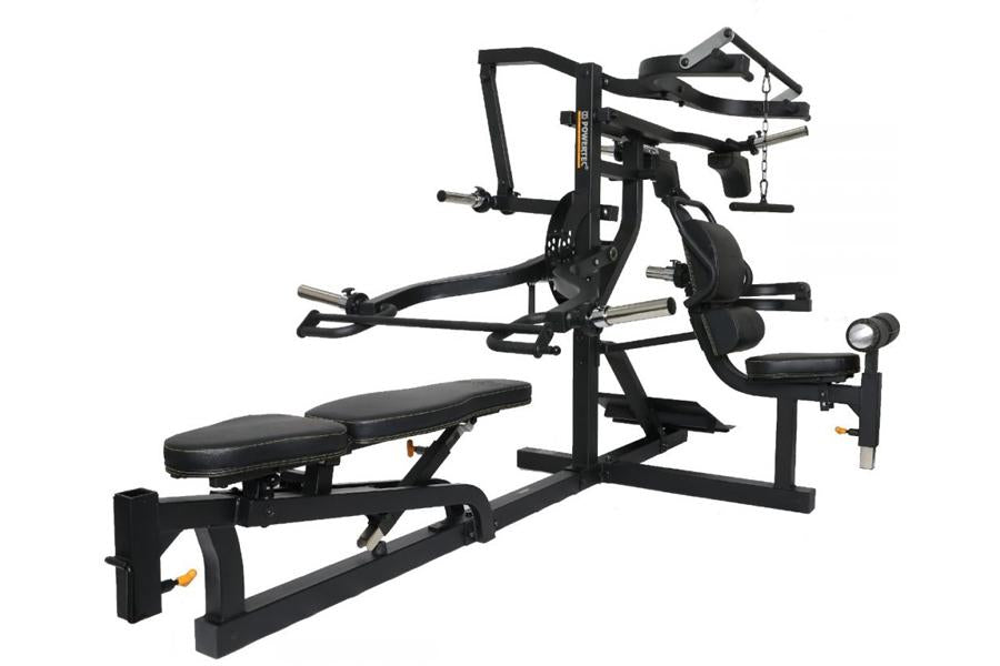 Powertec Workbench Multisystem Home Gym (Yellow) (🍂 FALL CLEARANCE SALE)