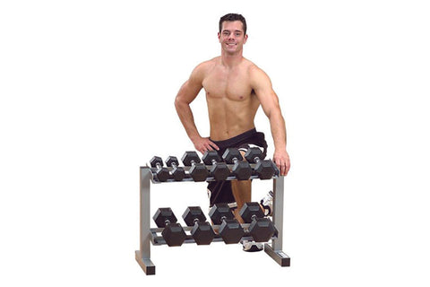 Warrior 2-Tier Dumbbell Rack