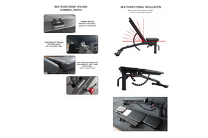Warrior 500 Adjustable Weight Bench (🌱 SPRING SALE - Extra 10% Off!)