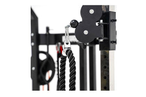 Warrior 801 Pro Power Rack Cage Functional Trainer Cable Pulley Home Gym w/ Smith Machine (💥MEMORIAL SALE)