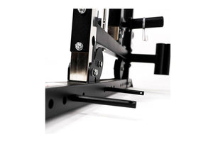 Warrior 801 Power Rack Functional Trainer Cable Pulley Crossover Home Gym w/ Smith Cage