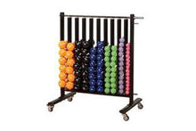 Load image into Gallery viewer, Warrior Neoprene/Vinyl Dumbbell Storage Slot Rack
