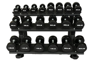 Warrior Elite Urethane Pro-Style Dumbbells