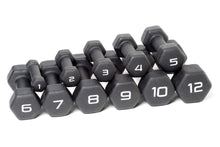 Load image into Gallery viewer, Warrior Neoprene Covered Dumbbells
