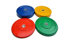 Load image into Gallery viewer, Warrior Olympic Color Bumper Plates - 230lb Set - SALE
