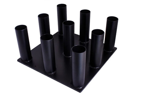 Warrior Vertical Floor 9 Olympic Bar Holder