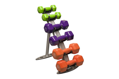 Warrior Vinyl Dumbbell Rack