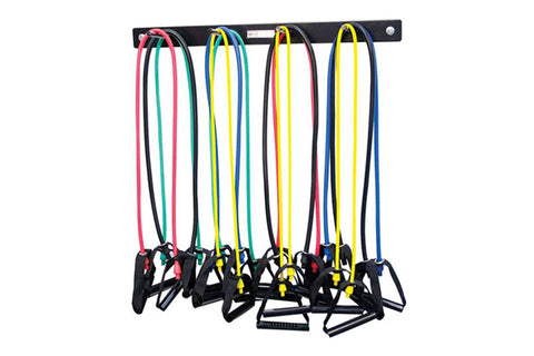 Warrior Wall-Mounted Rack for Belts, Tubing, or Jump Ropes