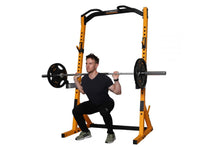 Load image into Gallery viewer, Powertec WorkBench Half Rack (Yellow)
