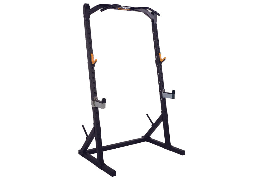 Powertec WorkBench Half Rack (Black) (🎉MEMORIAL SALE) – 360 Fitness ...