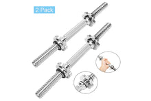 Load image into Gallery viewer, Warrior Hex Bolt Chrome Dumbbell Handles
