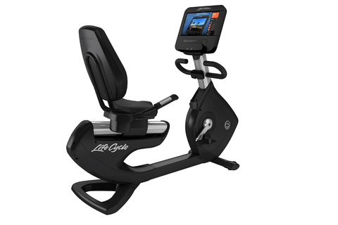 Life Fitness Platinum Club Series Recumbent Lifecycle Exercise Bike w/ Discover SI Console - DEMO MODEL
