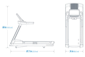 Freemotion t10.9b REFLEX™ Treadmill