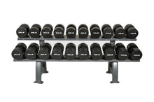 Load image into Gallery viewer, Warrior Elite Urethane Pro-Style Dumbbell Set (5-50lbs)
