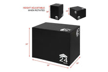 Load image into Gallery viewer, Warrior 3-in-1 Rotatable Soft Plyo Box
