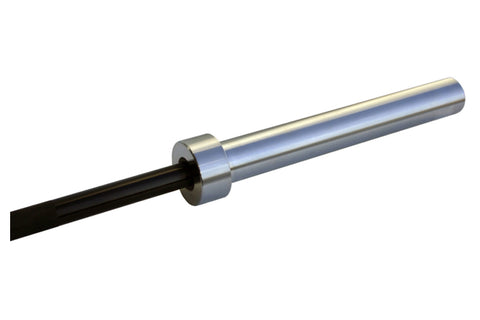 Warrior Black Zinc & Chrome Olympic Barbell