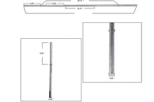 Load image into Gallery viewer, Warrior Standard 1&quot; EZ-Curl Bar - Straight Clamp End
