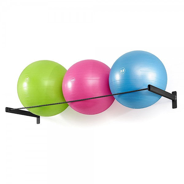 Element Fitness Wall Mounted Gym Ball Rack